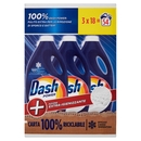 Dash Power Detersivo Lavatrice Liquido per Bucato +Azione Extra-Igienizzante 3x18=54 Lav. 3 x 990 ml
